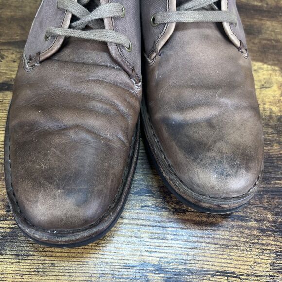 John Varvatos Star USA Hipster Chukka Boots Mens Shoes Brown Leather Mens 9 main image 13